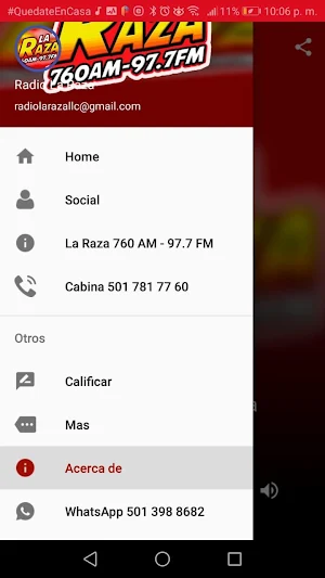Radio La Raza Screenshot 2