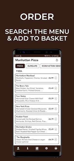 Manhattan Pizza Screenshot 1