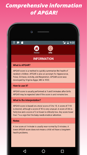 APGAR Score Pro: Pediatric Newborn Assessment Screenshot 1