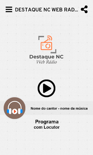 DESTAQUE NC Web Rádio Screenshot 1