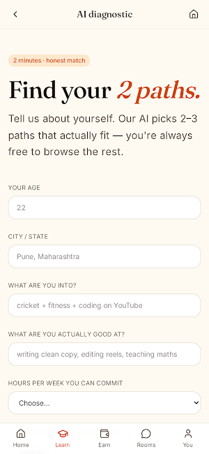 Sidekick: Side Income Paths Screenshot 1
