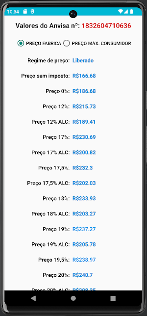 CMED 2024 - Tabela de preços Screenshot 2