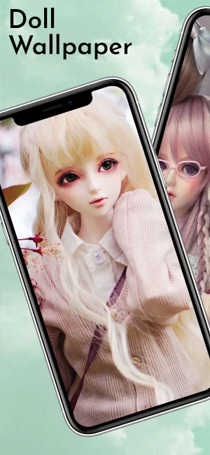 Cute Doll Wallpaper Screenshot 1