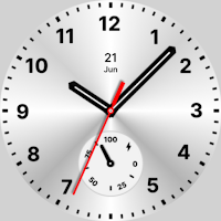 Metallic Watch Face