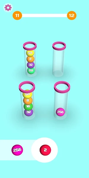 2048 Sort Screenshot 2