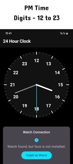 24 Hour Watch Face: Era Screenshot 3
