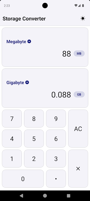 Storage Converter Screenshot 2