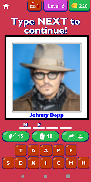 Celebrity Blurred Face List Screenshot 3
