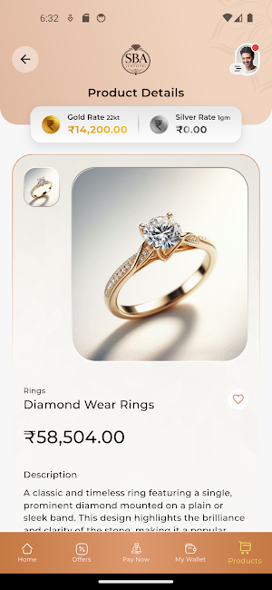 SBA Jewellers Screenshot 2