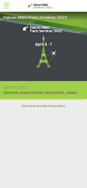 Falcon M&O Paris 2022 Screenshot 0
