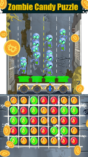 Zombie Battle Match - Earn BTC Screenshot 0