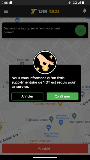 Tjik Taxi - Passager Screenshot 1