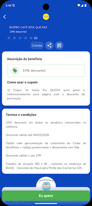 Yellow Benefits Screenshot 1
