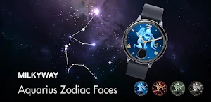 MilkyWay Aquarius Zodiac Faces Screenshot 0