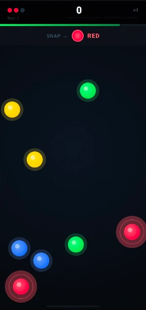 SnapDot: Reflex Color Game Screenshot 2
