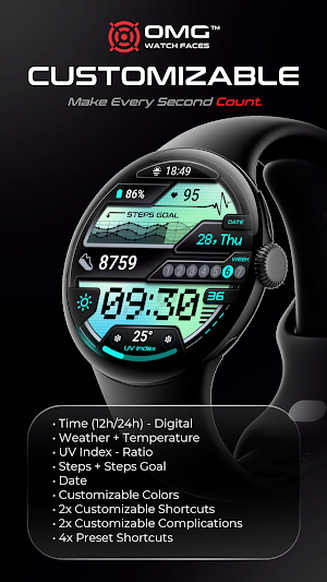 Modern Retro Watch - OMG 405 Screenshot 1