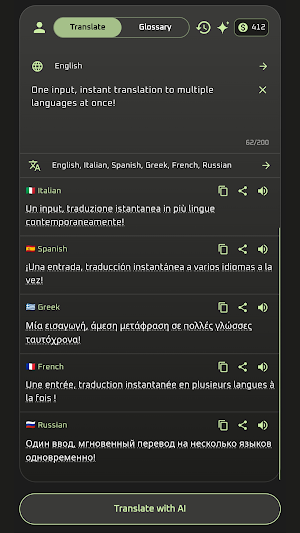 Z-AI Multi Translator Screenshot 0