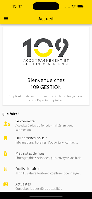 109 GESTION Screenshot 0