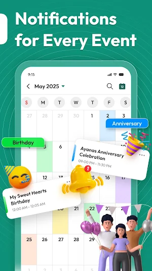 Calendar Screenshot 1