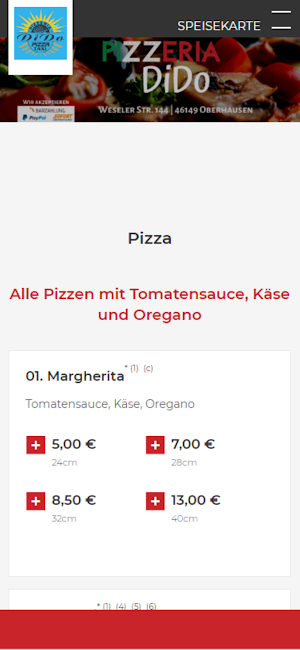 Pizzeria Dido Oberhausen Screenshot 1