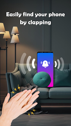 Find My Phone By Clap, Whistle Screenshot 1