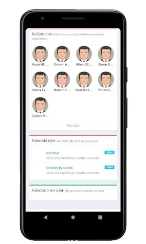 DATRA - İŞ TAKİP ÖZEL YAZILIM ÜCRETLİ Screenshot 2