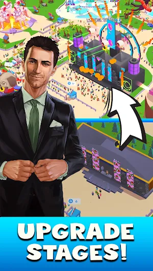 Idle Music Festival Tycoon Screenshot 0