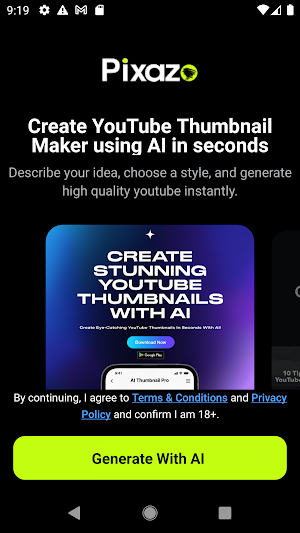 AI YouTube Thumbnail Maker: YT Screenshot 0