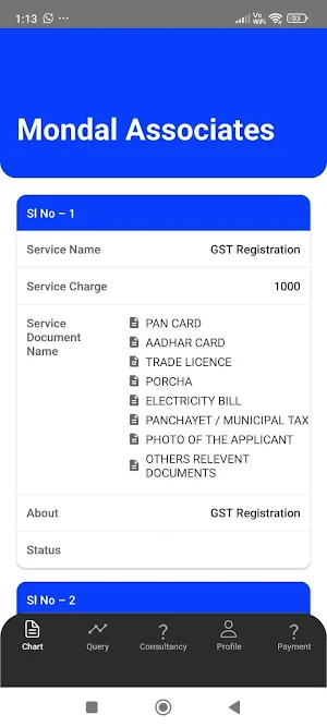 Mondal Associates Screenshot 2