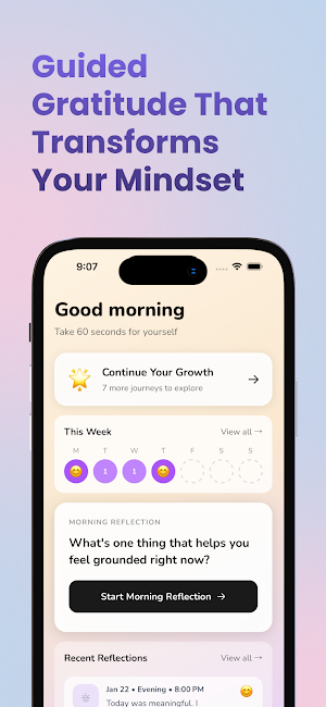 Gratitude Journal Plus Prompts Screenshot 0