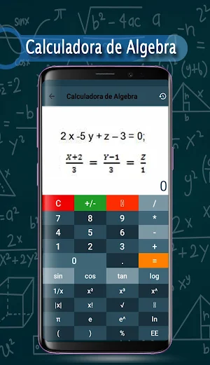Algebra Calculator Screenshot 1