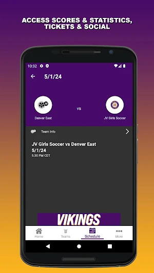 Denver North Athletics Screenshot 2