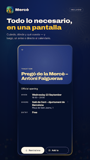Mercè - Fiesta de Barcelona Screenshot 0