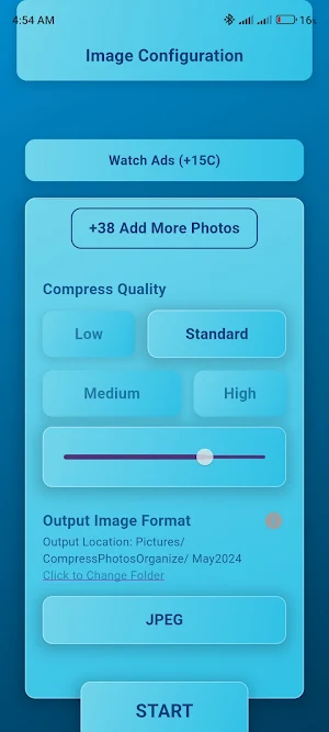 Compress & Organize Photos Screenshot 2