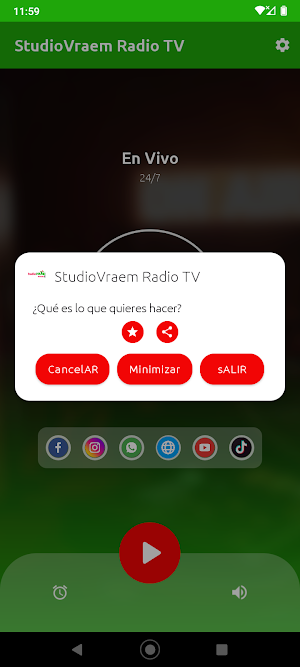 Studiovraem Radio TV Screenshot 1