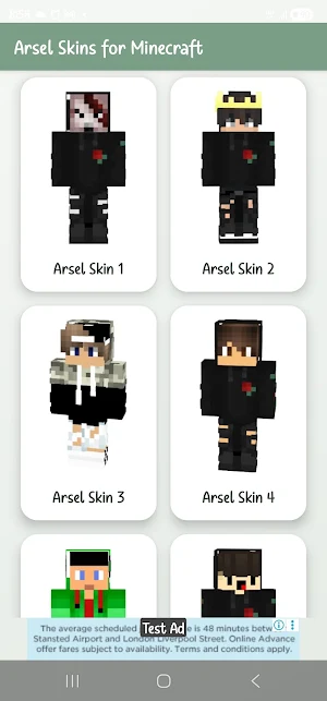 Arsel Skins for Minecraft Screenshot 0