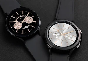 Golden Galaxy Watch Face Screenshot 1