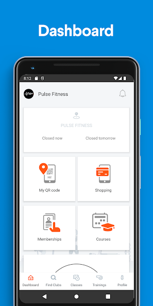Pulse Fitness MK Screenshot 0