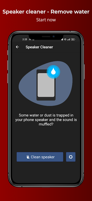 Speaker cleaner - Remove water Screenshot 0