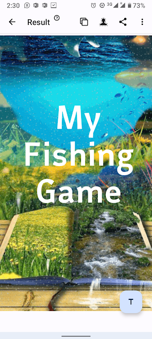 My fishing game Screenshot 1