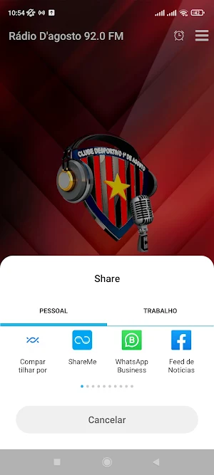 Rádio D'agosto 92.0 FM Screenshot 1