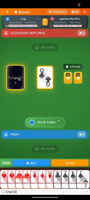 Buraco Multiplayer Screenshot 1