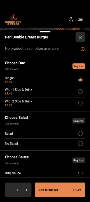 Gourmet's & Peri's Screenshot 3