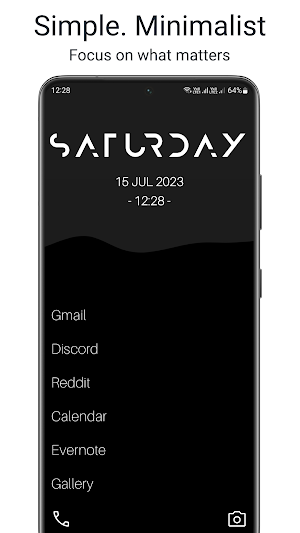 Oasis Minimalist Launcher Screenshot 0