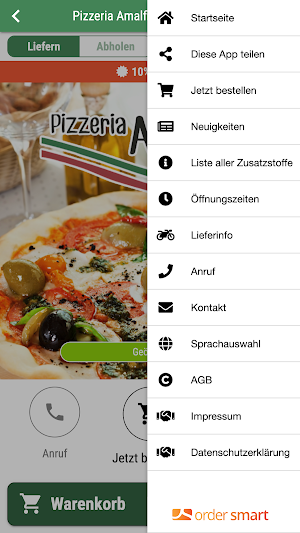 Pizzeria Amalfi Langenselbold Screenshot 1