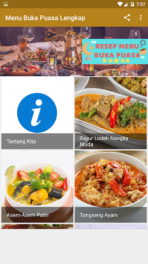 Menu Buka Puasa Lengkap Screenshot 1