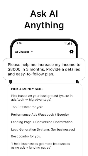 Chat AI: AI Chatbot Assistant Screenshot 0