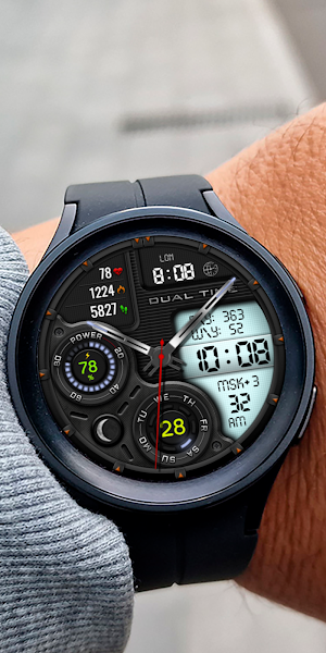 Hybrid MONTRA WS107 Watch face Screenshot 3