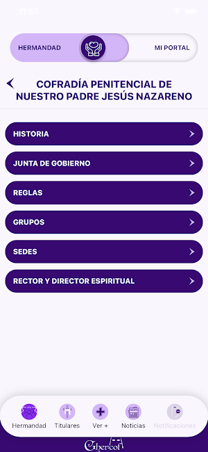 Cof. Nazareno de Valladolid Screenshot 1