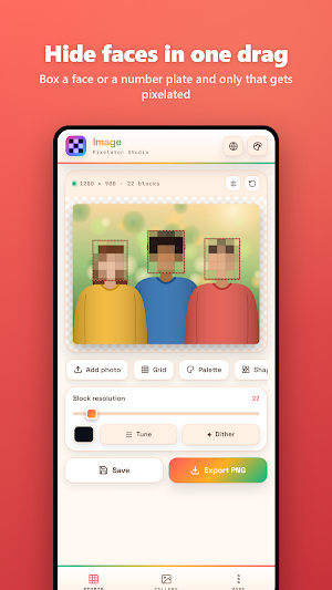 Image Pixelator: Pixel Art Screenshot 0